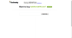 Desktop Screenshot of kaliiifornia619.com